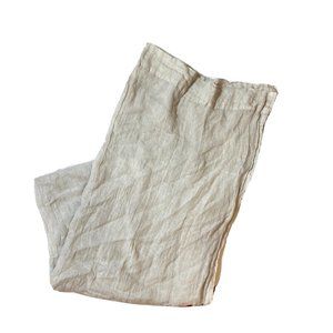 Restoration Hardware 1 Single Curtain Panel Sheer Linen Light Gray Drape 108